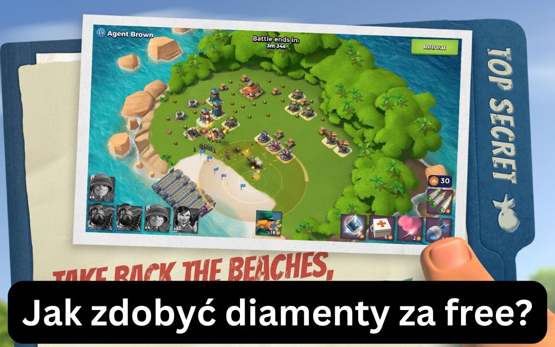 Jak zdobyć za darmo diamenty w Boom Beach?