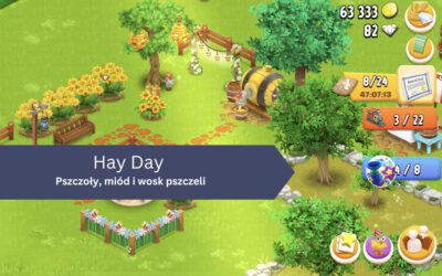 Pszczoły, miód i wosk pszczeli w Hay Day