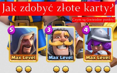 Clash Royale: Jak zdobyć złote karty?