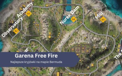 Najlepsze kryjówki na mapie Bermuda w Free Fire