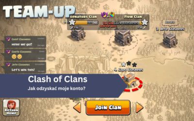 Jak odzyskać moje konto Clash of Clans?