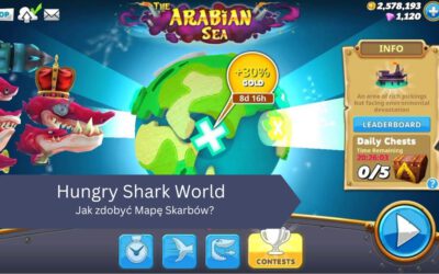 Jak zdobyć Mapę Skarbów w Hungry Shark World?